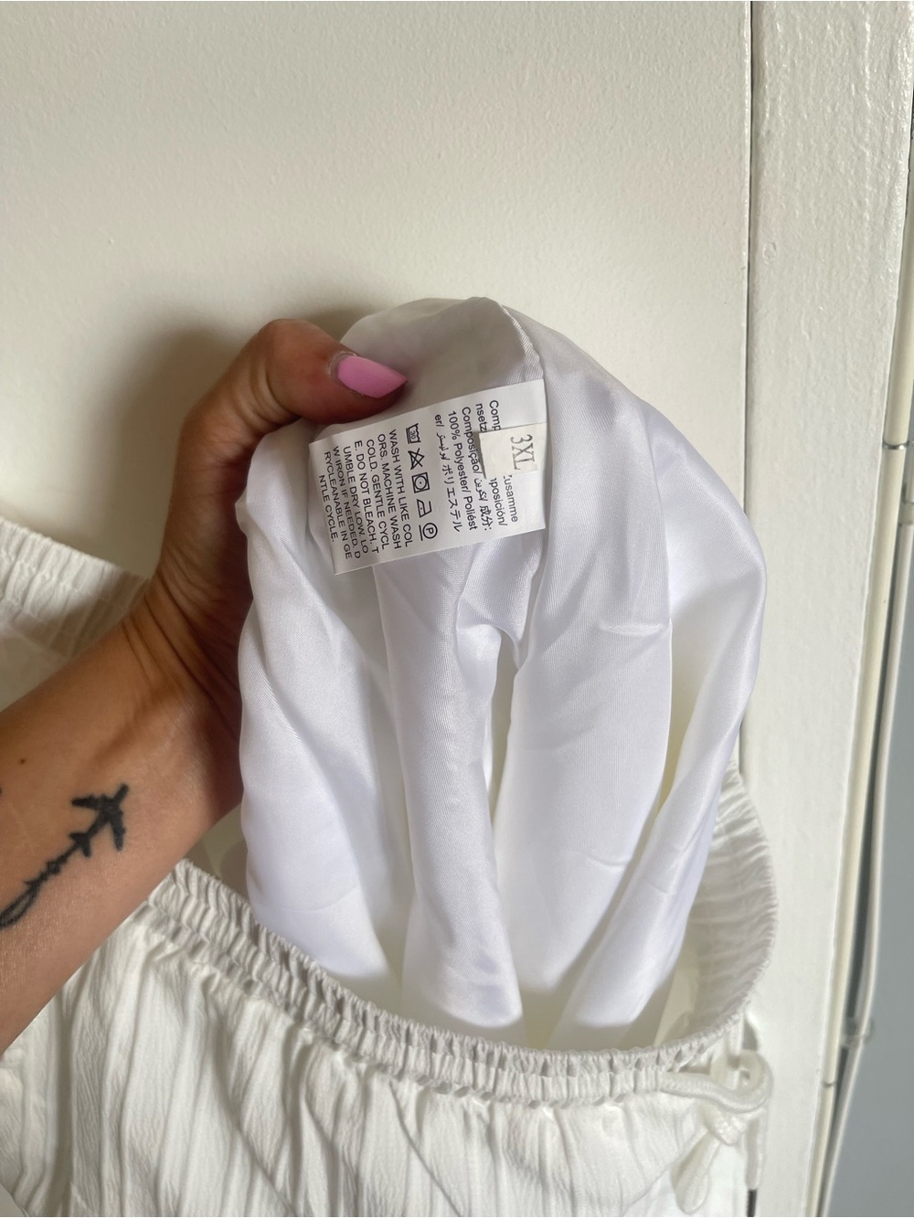 New Mens White Summer 2 Piece Set Short Sleeve Button-Up Top and Shorts Size 3xl - Picture 10 of 11